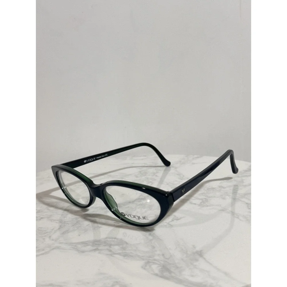 Vogue VO 2130 Eyeglass Frames 52-16-140 Dark Green Cat Eye Style